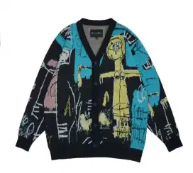 Cardigan 3Second Basquiat Original