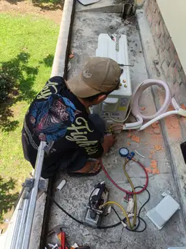 Cuci ac bongkar / pasang