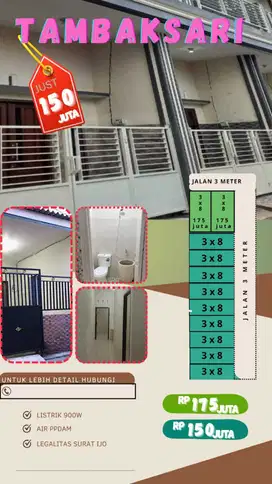 Rumah murah tambak sari