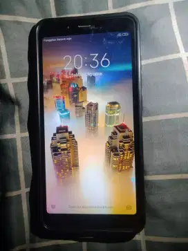 Dijual Hp Redmi 6A No minus Ram 2/16gb,muluss+Case HP