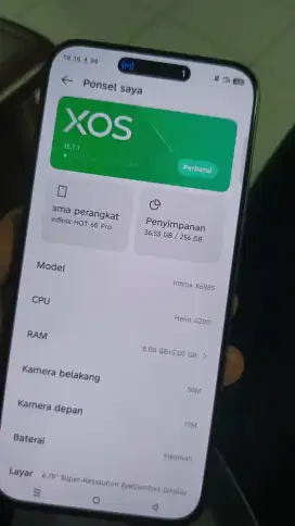 Infinix hot 60 pro 8/256