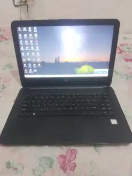 Laptop hp 14 tingal pakai