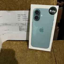 Iphone 16 128gb warna Teal Segel BNIB