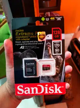 Memory Card Sandisk Extrem pro Original 128 GB