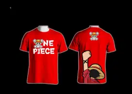 Kaos One Piece Edisi Merah Putih Agustus