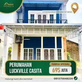 LUCKVILLE CASITA 2 LANTAI INDENT TERBAIK STRATEGIS