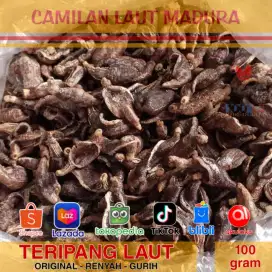 Camilan Laut Madura Teripang Hasiom Goreng Snack Kerupuk Oleh-oleh