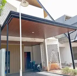 Kanopi atap alderon pelapon PVC berkwalitas
