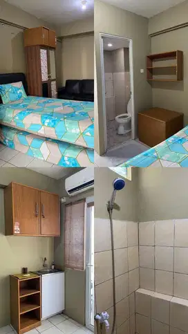 Disewakan kamar studio apartemen Green Pramuka City