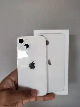 Iphone 13 starlight 128gb fullset all operator