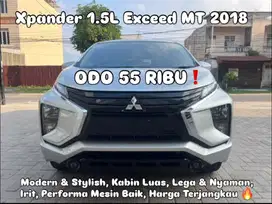 (TDP 34 JUTA!) Mitsubishi Xpander 1.5L Exceed Manual Silver 2018