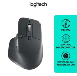 Logitech Mouse MX Master 3S (Baru 100%)