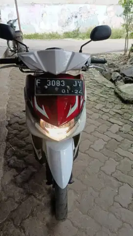 Mio soul GT injeksi tahun 2013 plat f kab pajak of 2020 lengkap