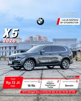 [KM 26 RB] BMW X5 xLine 2020 non msport Low KM xDrive 2021