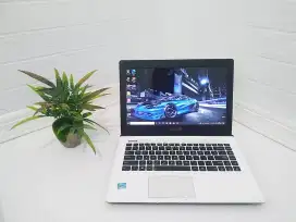 Laptop ASUS K45VD RAM10GB SSD128GB&HDD5000GB FOR GAMING&DESAIN GRAFIS
