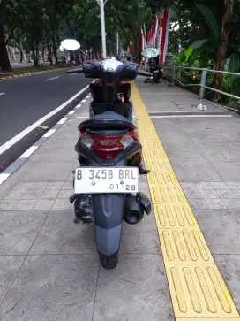 DIJUAL CASH HONDA BEAT CBS FI THN 2012 PAJAK IDUP SIAP PAKAI