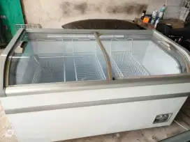 freezer Kaca  500 Liter