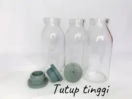 Botol Kaca untuk ASIP 100 ml ; tutup botol tinggi