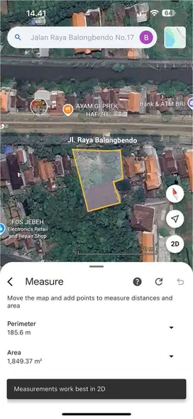 Hitung Tanah Raya Mlirip Krian Balongbendo