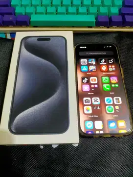 IPHONE 15 PRO 128GB EX IBOX PURPLE PEMAKAIAN PRIBADI APPLE 128 GB