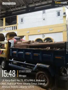 Jasa angkut puing sampah peroyek