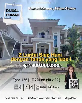 Dijual Murah Rumah Full renovasi tanah luas di dutamas