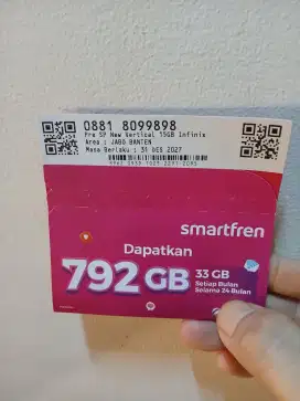 Kartu Perdana Smartfren 11 digit Cantik