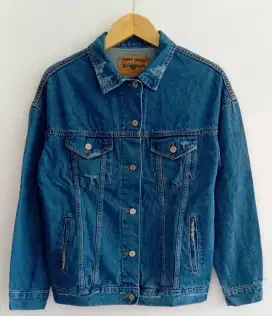 Ttop Denim Warehouse&co Ripped Denim Jacket