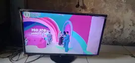 Tv led 32in merk samsung minus 1 rambut