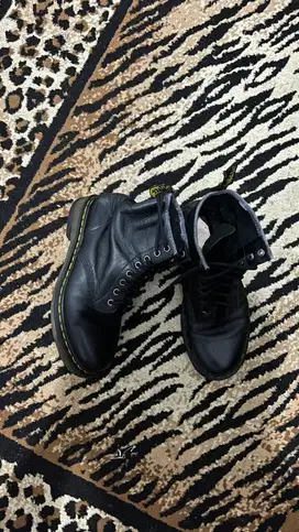 Dr martens 1460 black nappa