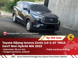 [ BERGARANSI ] Toyota Kijang Innova Zenix 2.0 G Non Hybrid 2023/2024