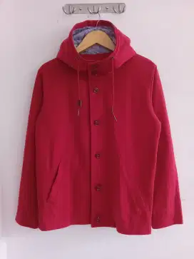 Global Work Hoodie Red