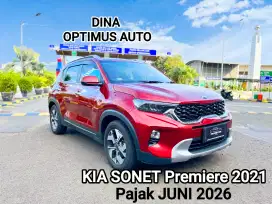 KIA Sonet Premier 2021 AT 1.5, Pajak Panjang, Low Km