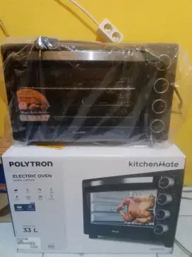 OVEN LISTRIK POLYTRON BARU BELI NEGO TIPIS