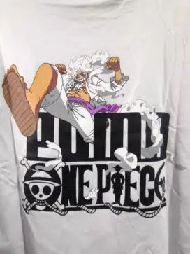 T-shirt white puma x one piece size XL