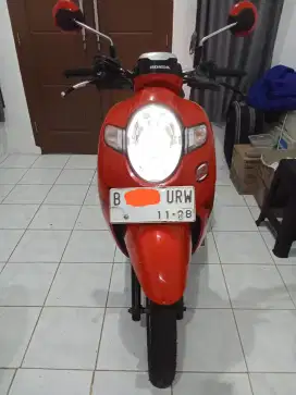 HONDA SCOOPY 110CC REMOT IDLING STOP HIDUP PAJAK Hidup & Plat Panjang