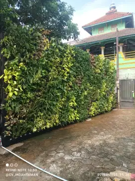 Jasa pembuatan taman vertical garden indoor dan outdoor