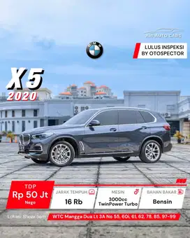 [KM 26 RB] BMW X5 xLine 2020 non msport Low KM xDrive 2021