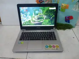 Asus A456U Core i5-6200U Dobel VGA Seri Gaming Ram 4GB Ssd 512GB A423