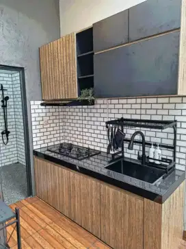 Lemari pakaian dan kitchenset