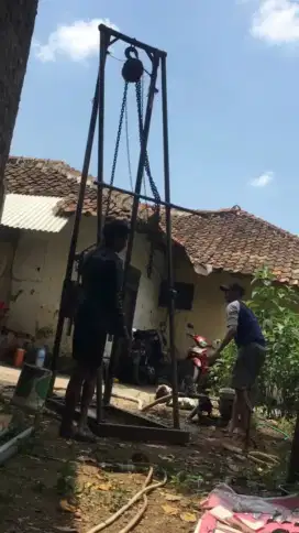 Jasa bor dalam dangkal dan service