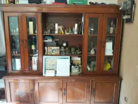 Buffet jati lama ukuran 200 x 183 x 34/42
