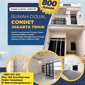 Rumah KPR Di Condet Jakarta Dekat Jl Raya Condet Stasiun TB Simatupang