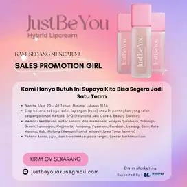 Sales Kosmetik Wanita atau Pria