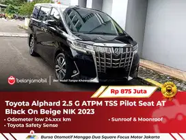 [ LOW KM ] Toyota Alphard 2.5 G ATPM TSS Pilot Seat AT 2023 2024