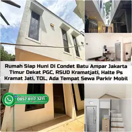 Rumah Siap Huni Di Condet Jakarta Dekat PGC RSUD Halte Kramat Jati TOL