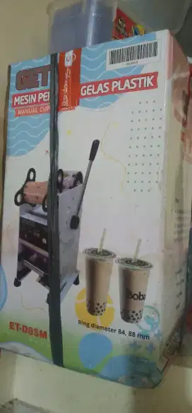 mesin penyegel gelas plastik GETRA ET D8SM