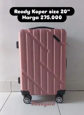 Ready koper / suitcase size 20 22 24 28