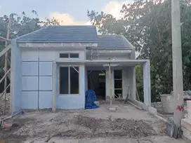 Rumah minimalis modern dipedesaan