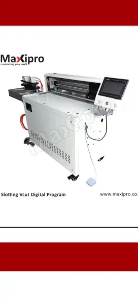 Mesin Slotting V Cut Pneumatic Digital KM 700 Auto
